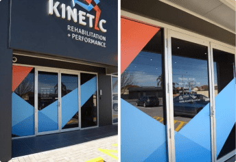 Exterior view of Kinetic Rehabilitation Performance clinic offering physiotherapy and treatment in Adelaide